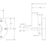 2AM air motor layout drawing