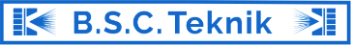 B.S.C. Teknik logo