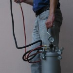 Pressure Tank outfit with spray gun
