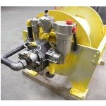 Armak air motor application winch drive