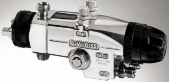 Devilbiss-AGGS-522 automatic HVLP spray gun