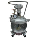 paint pressure tank 10 liter with agitator