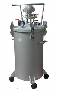 paint pressure tank 40 liter with agitator