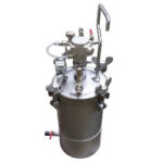 paint pressure tank 5 liter with agitator